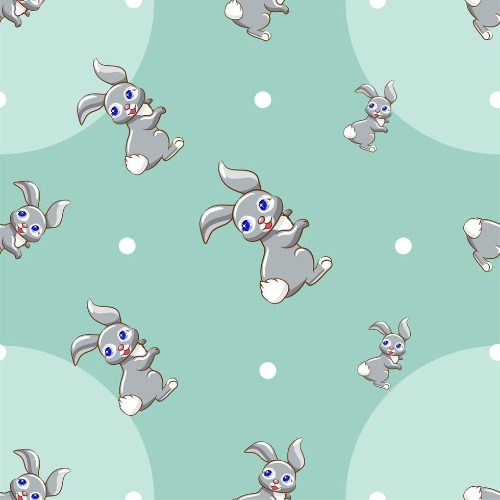 Bunny pattern background seamless vector