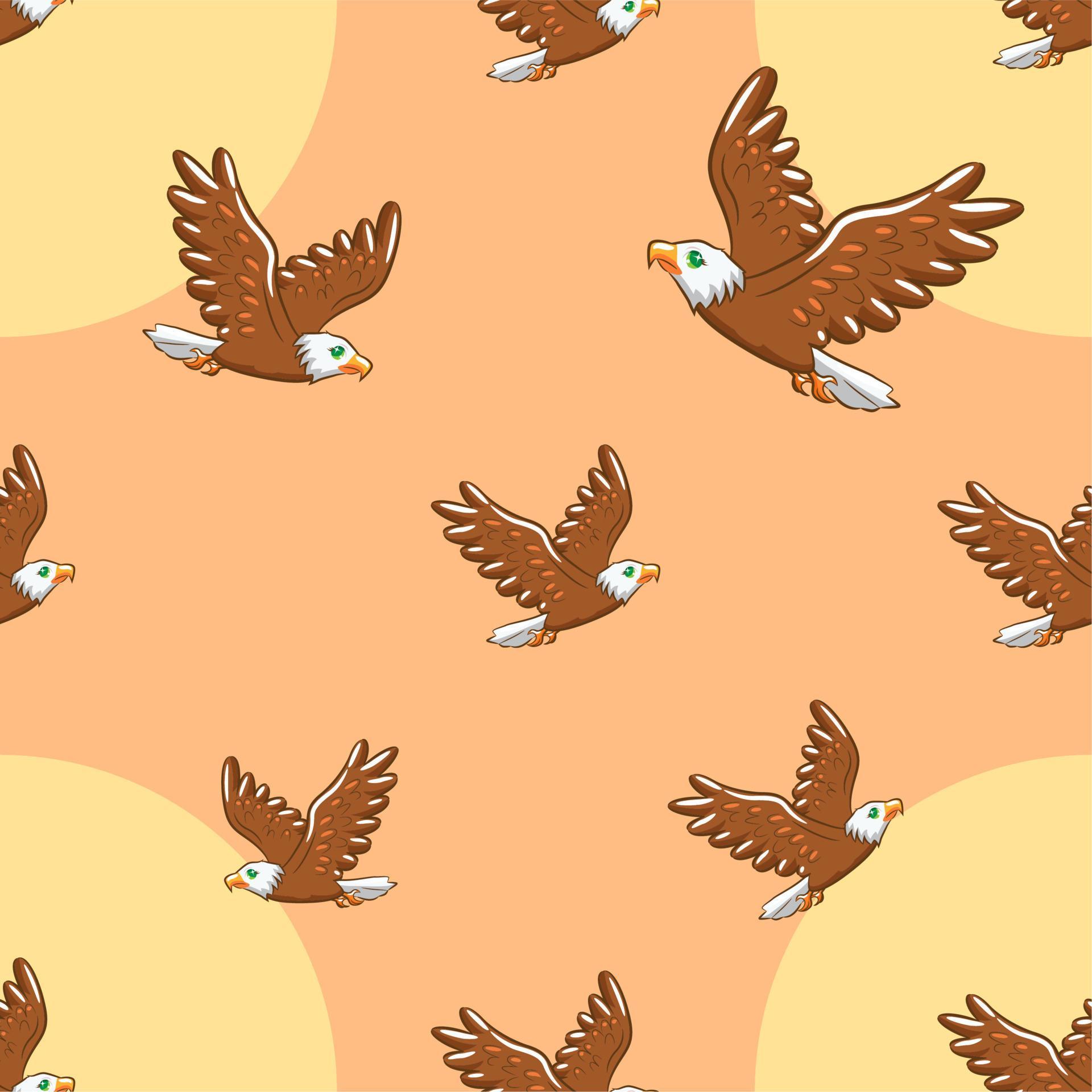Eagle pattern background seamless 20434083 Vector Art at Vecteezy