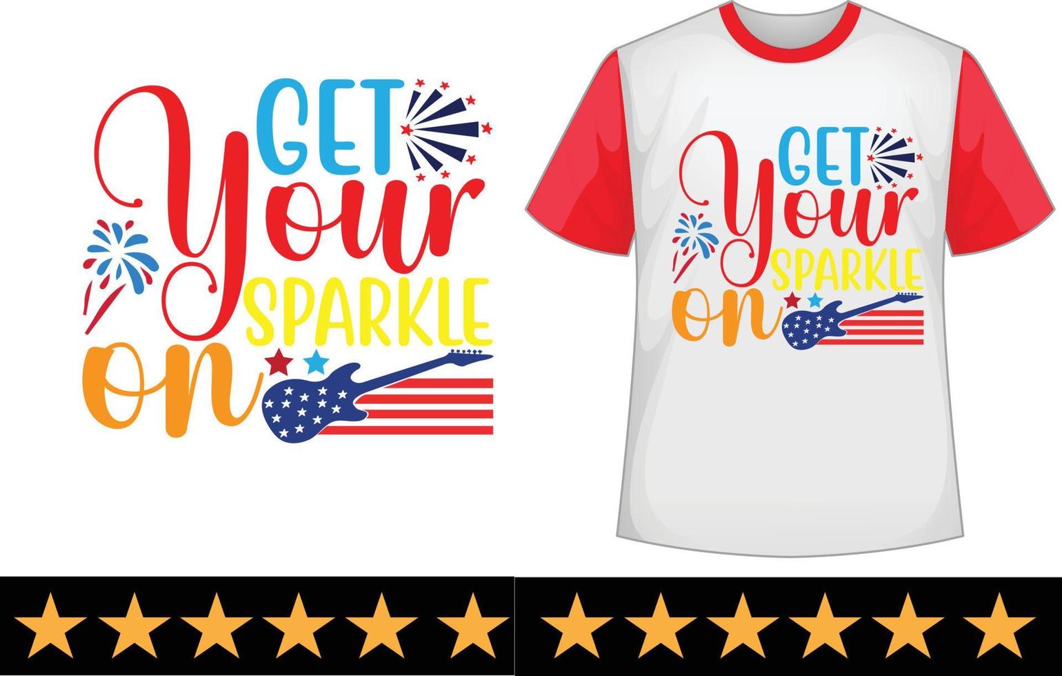 4th of July svg t shirt design vector