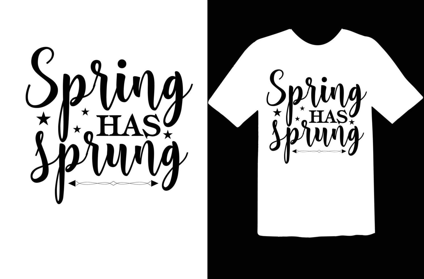 Spring svg t shirt design vector