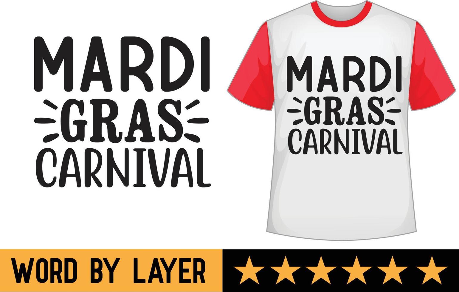 mardi gras svg t camisa diseño vector