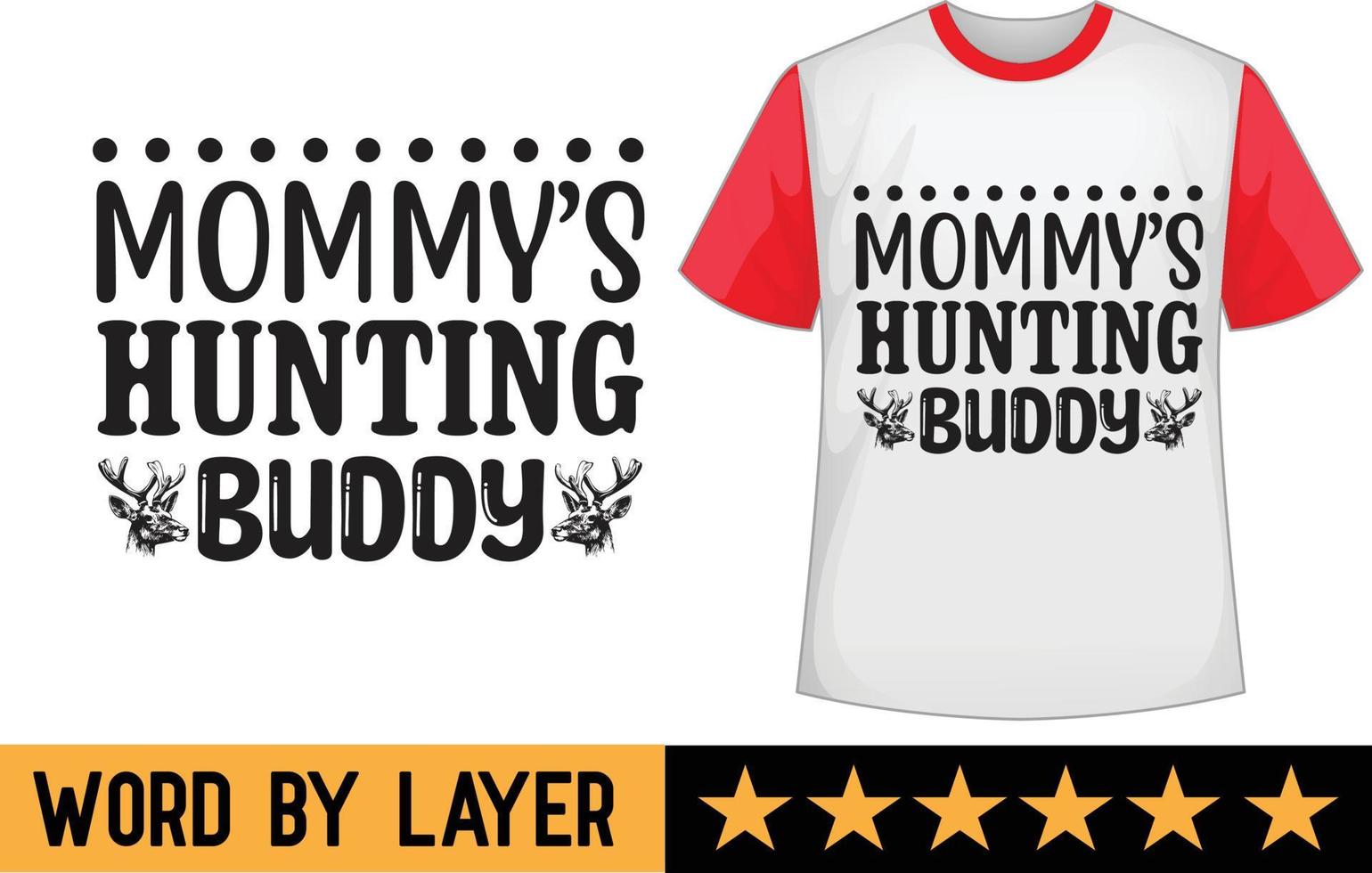 Hunting svg t shirt design vector