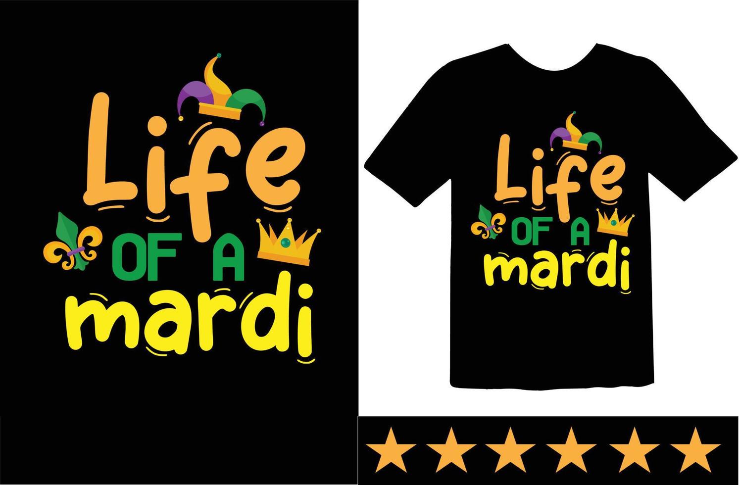 mardi gras svg t camisa diseño vector