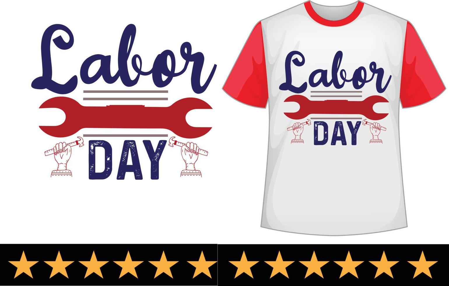 Labor day svg t shirt design vector