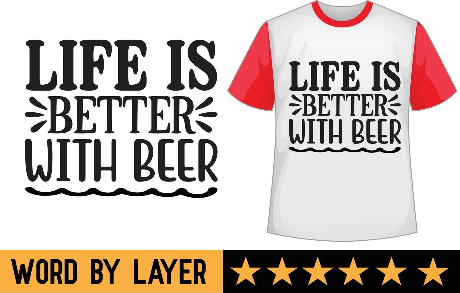 Beer svg t shirt design vector