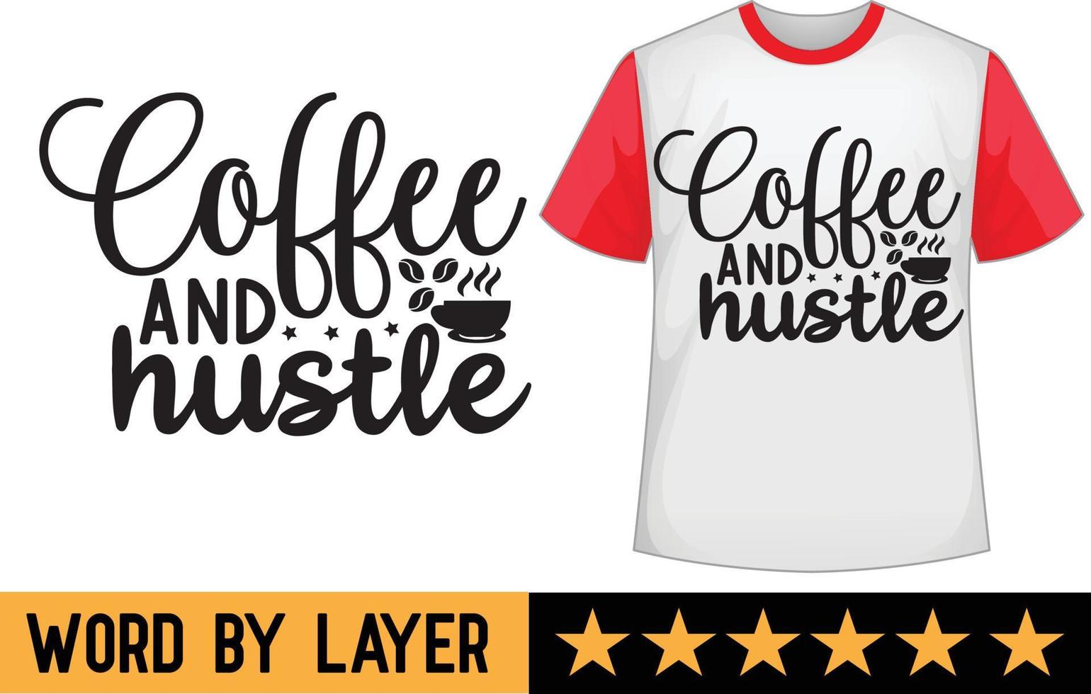 Coffee svg t shirt design vector