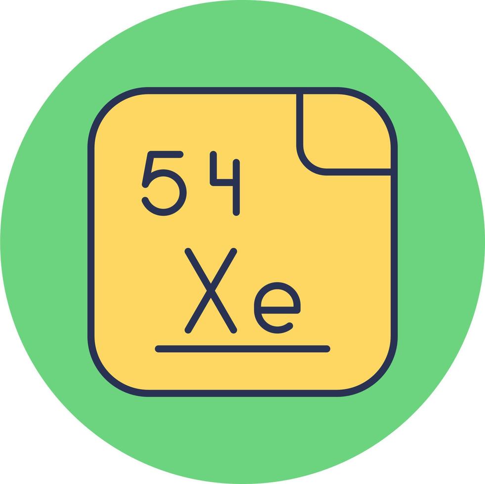 Xenon Vector Icon