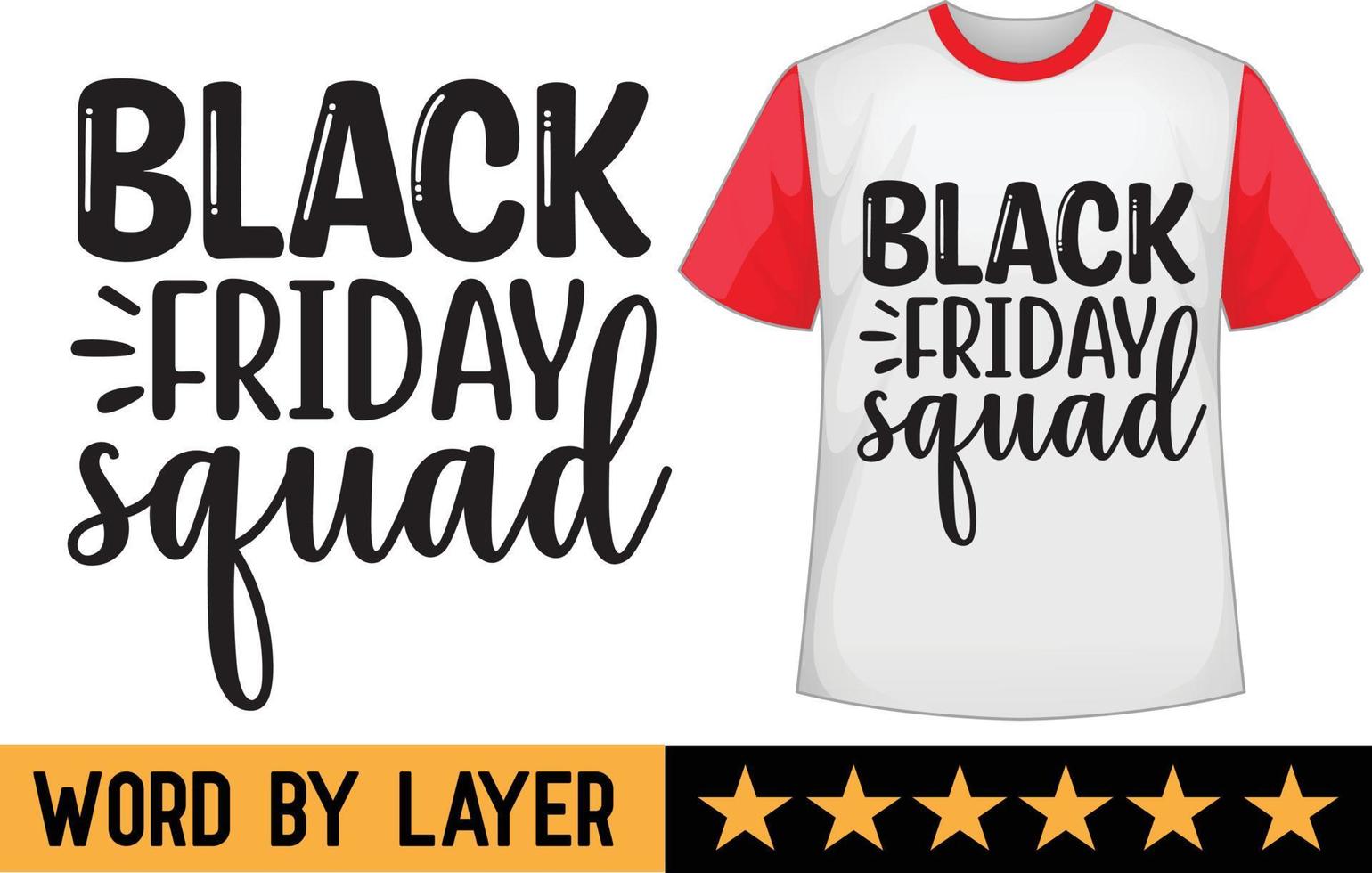 Black friday svg t shirt design vector