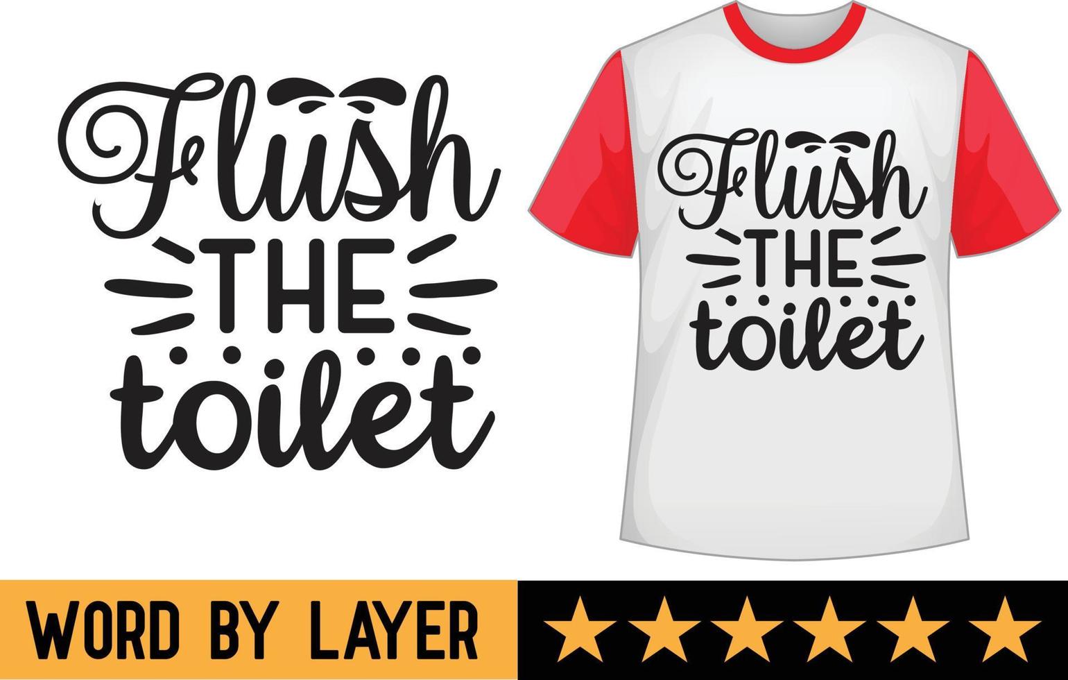 Bathroom svg t shirt design vector
