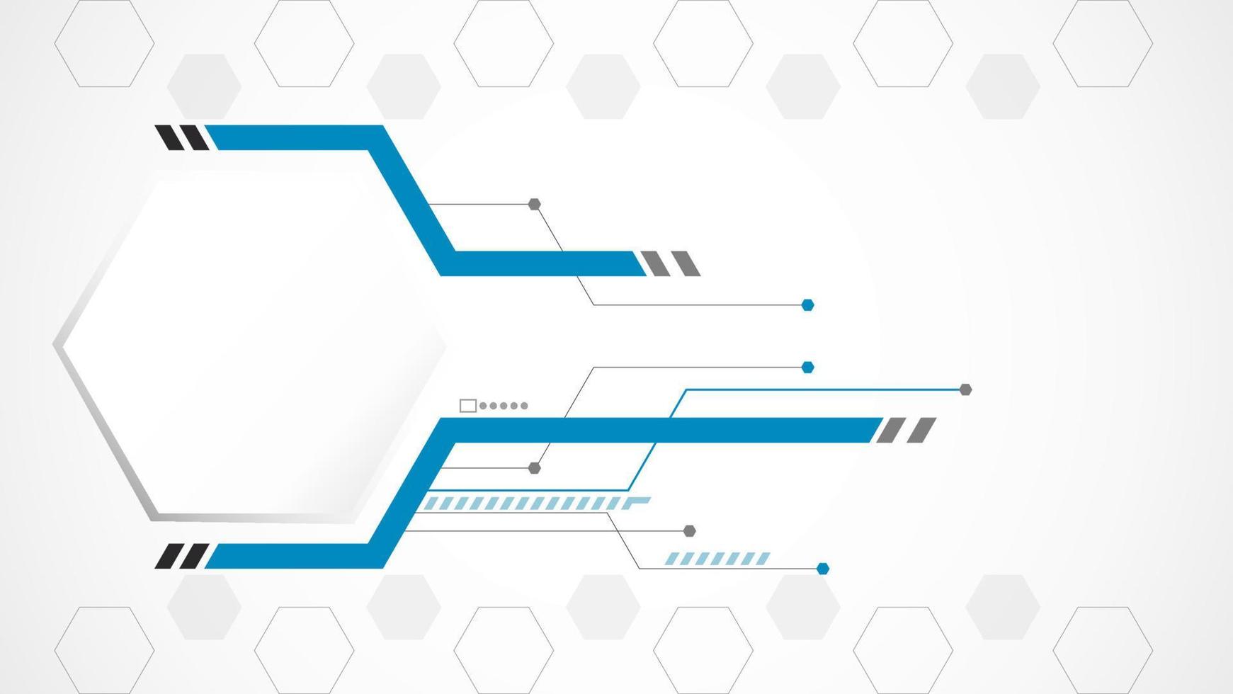 blanco gris polígono tecnología antecedentes resumen. tecnología con línea digital color gris, azul, punto, de alta tecnología, vector. polígono tecnológico para web bandera, fondo, estructura, objeto. vector