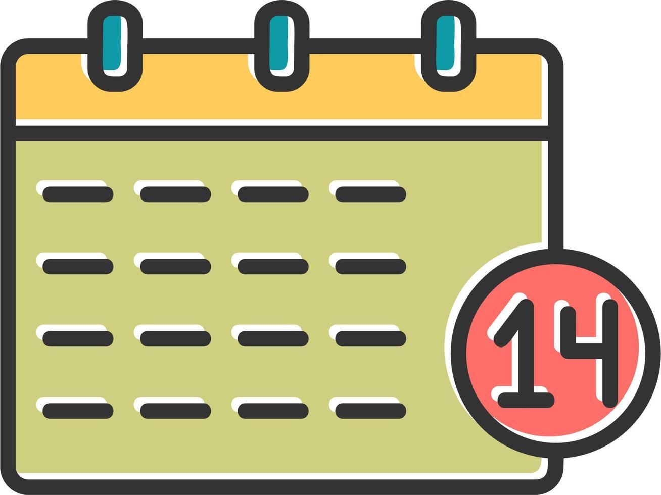 Calendar Vector Icon