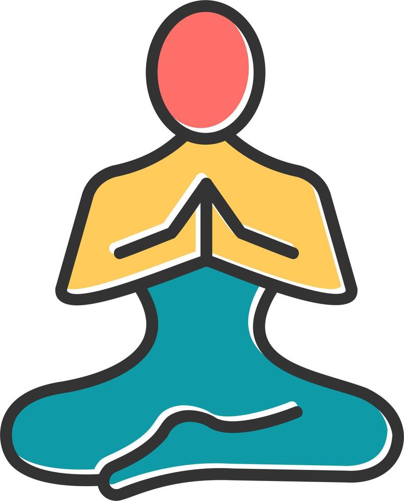 Meditation Vector Icon