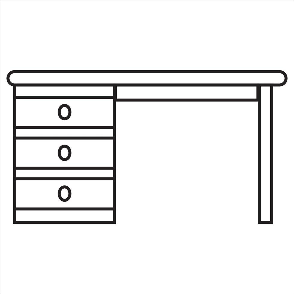 Vector, Image of table vector