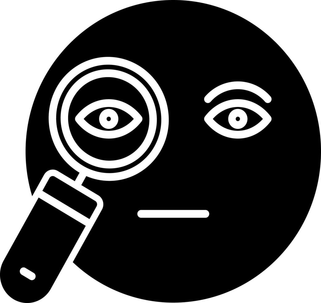 Suspicious Vector Icon 20436490 Vector Art at Vecteezy