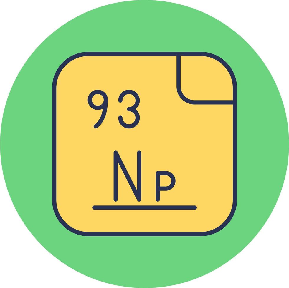 Neptunium Vector Icon