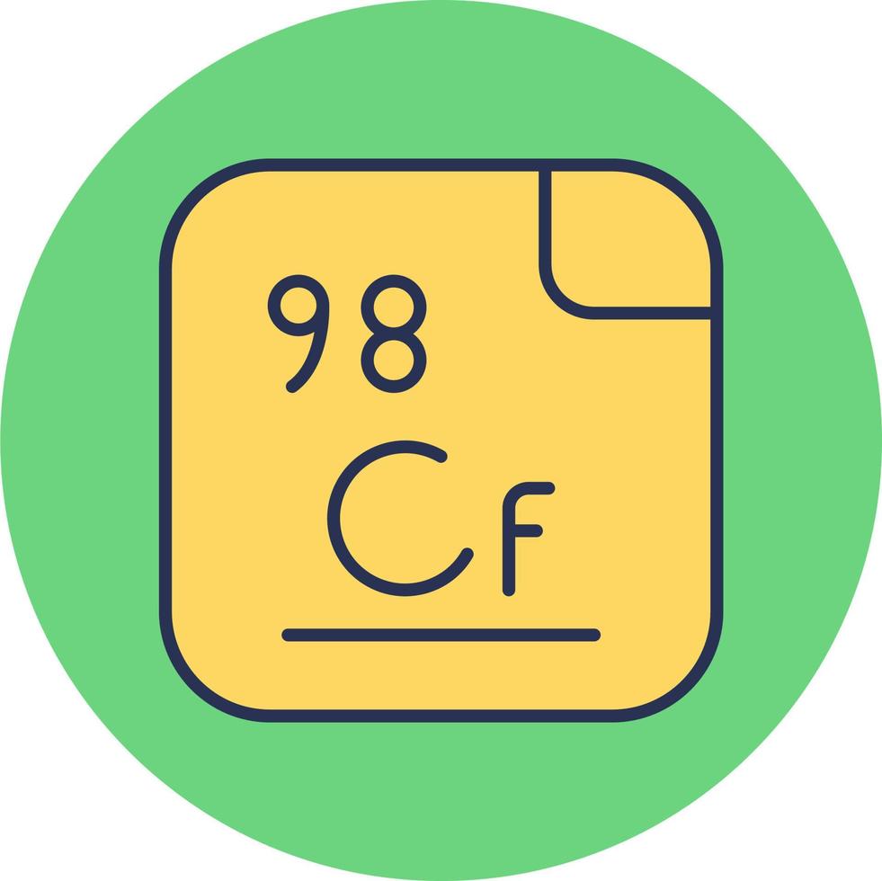 Californium Vector Icon