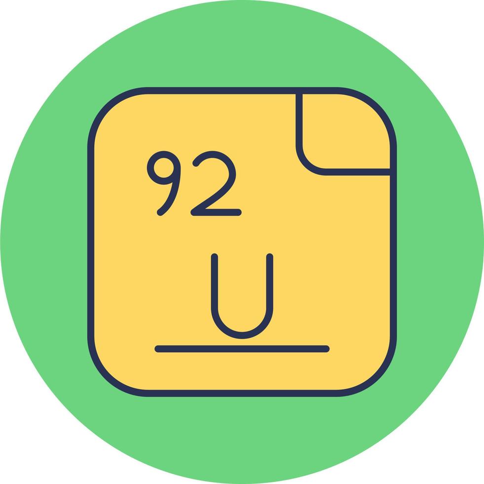 Uranium Vector Icon