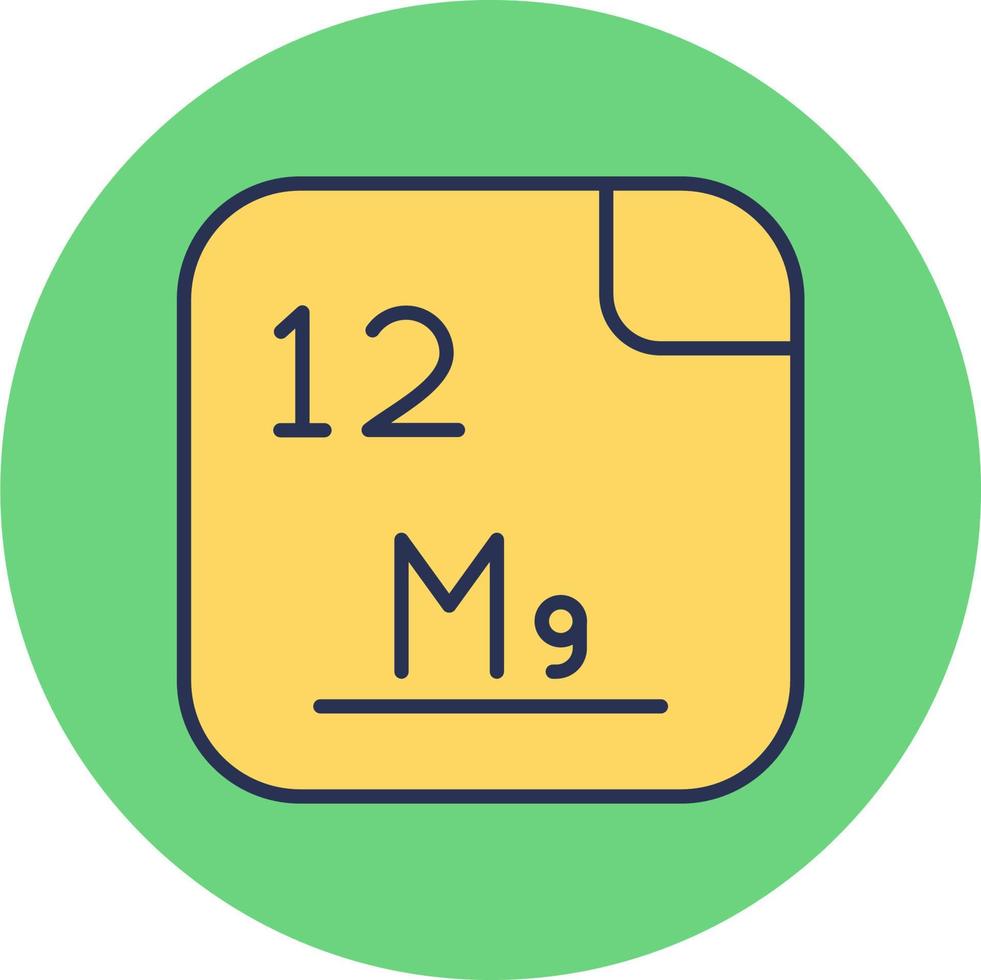 Magnesium Vector Icon