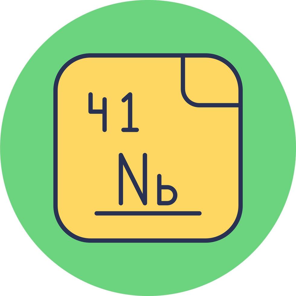 Niobium Vector Icon