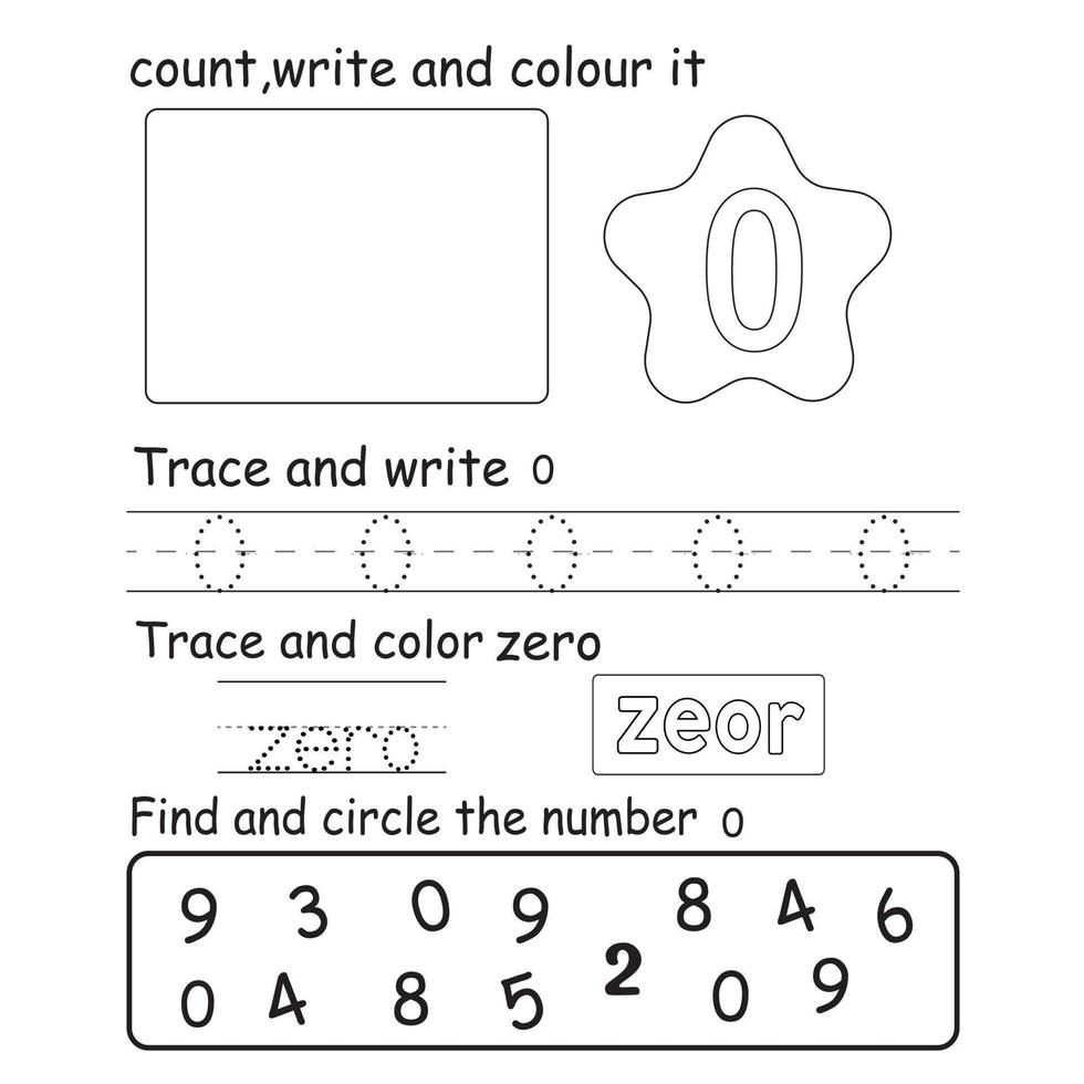 Trace the number vector