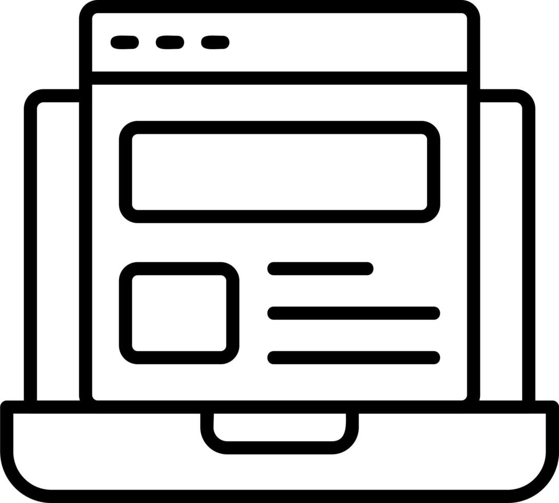 Web Design Vector Icon