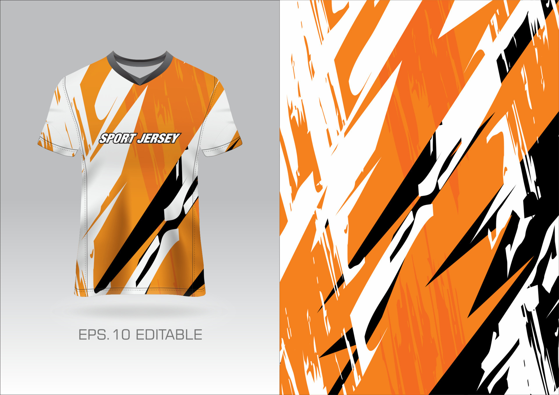 Sports jersey design grunge for team uniforms soccer jersey racing ...