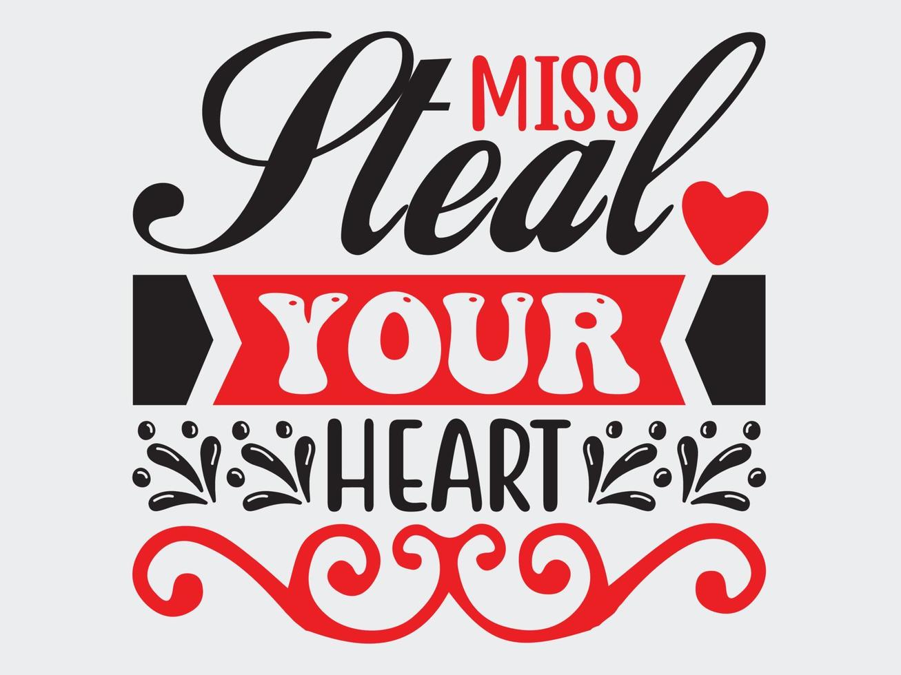 Valentine T-Shirt Design File vector