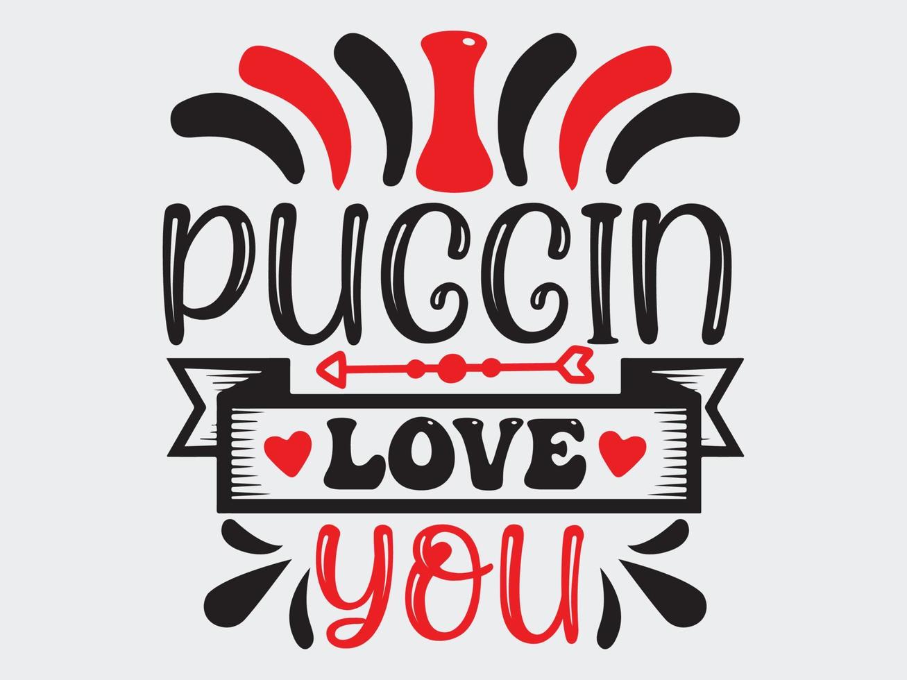 Valentine T-Shirt Design File vector