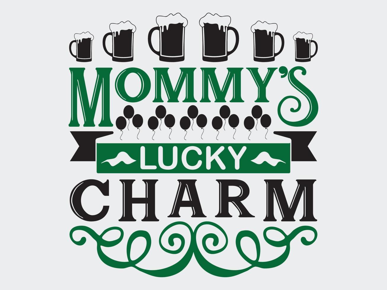 ST.Patrick's Day T-Shirt Design File vector