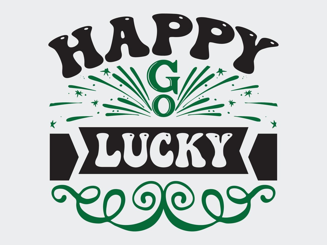 ST.Patrick's Day T-Shirt Design File vector