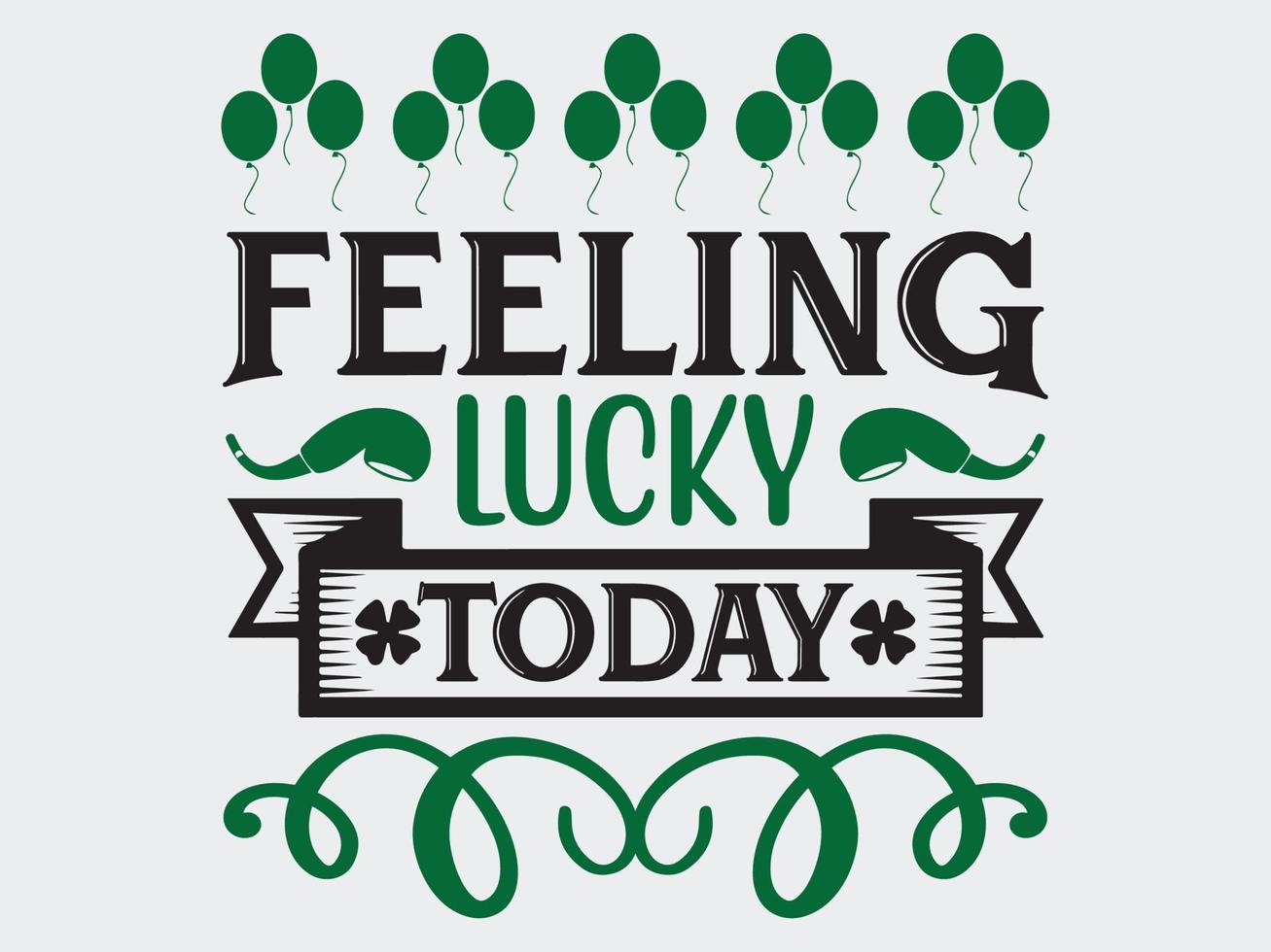 ST.Patrick's Day T-Shirt  Design File vector