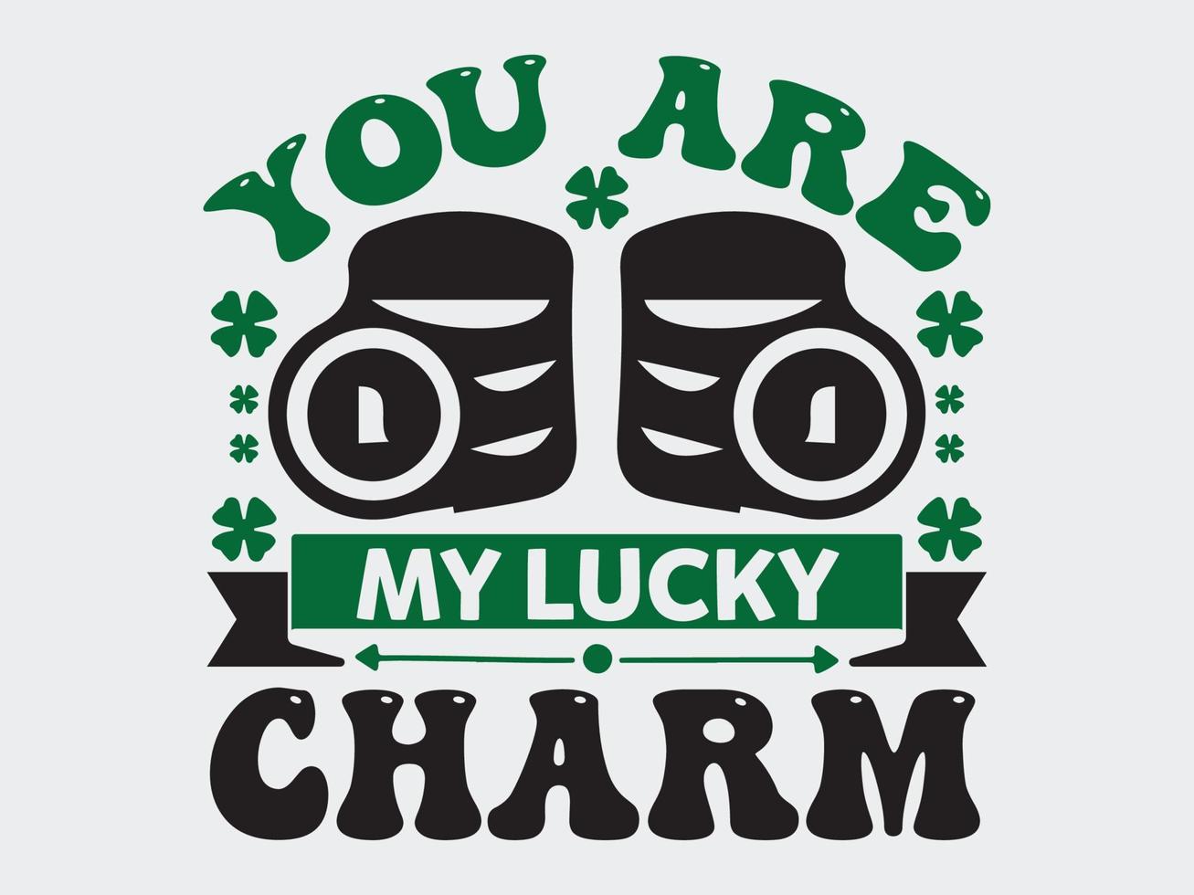 ST.Patrick's Day T-Shirt  Design File vector