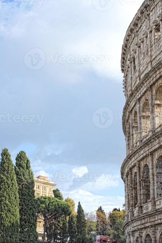 rome colosseum arches detail photo