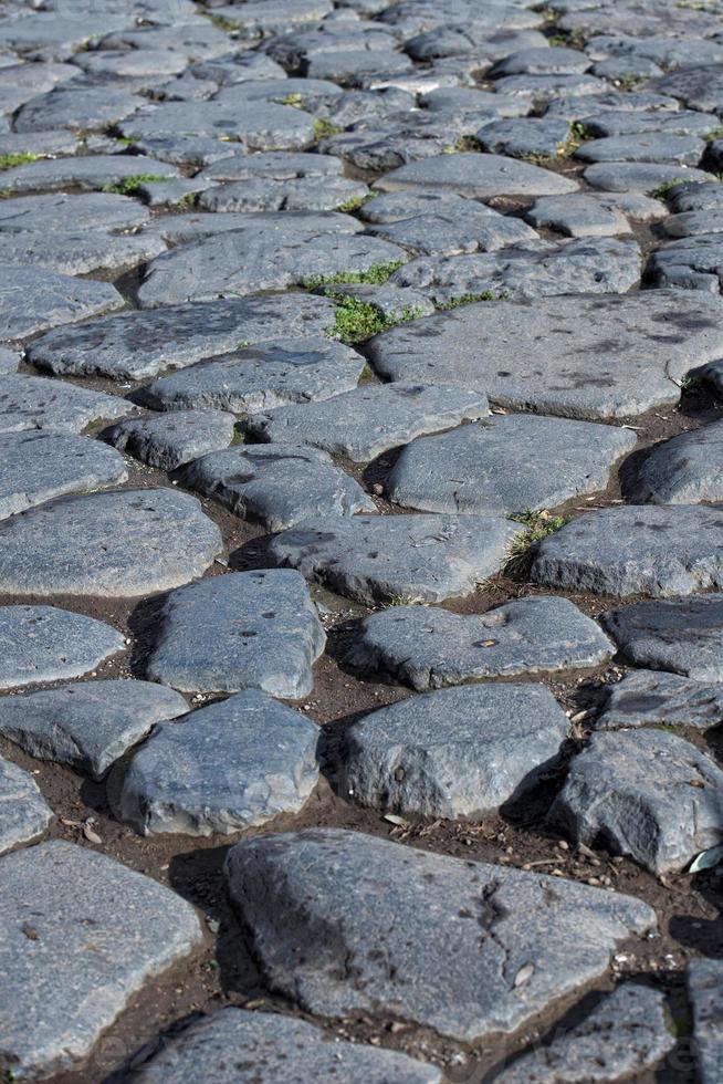 roman stone walkway photo