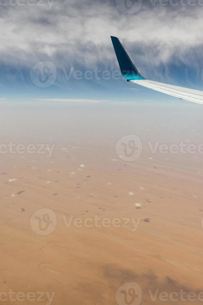 arabic desert aerial view photo