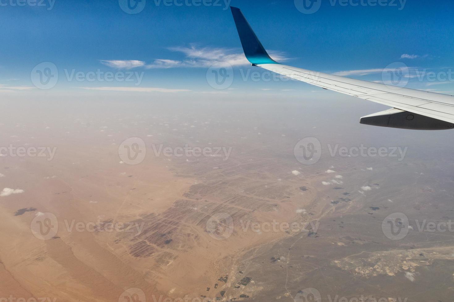 arabic desert aerial view photo