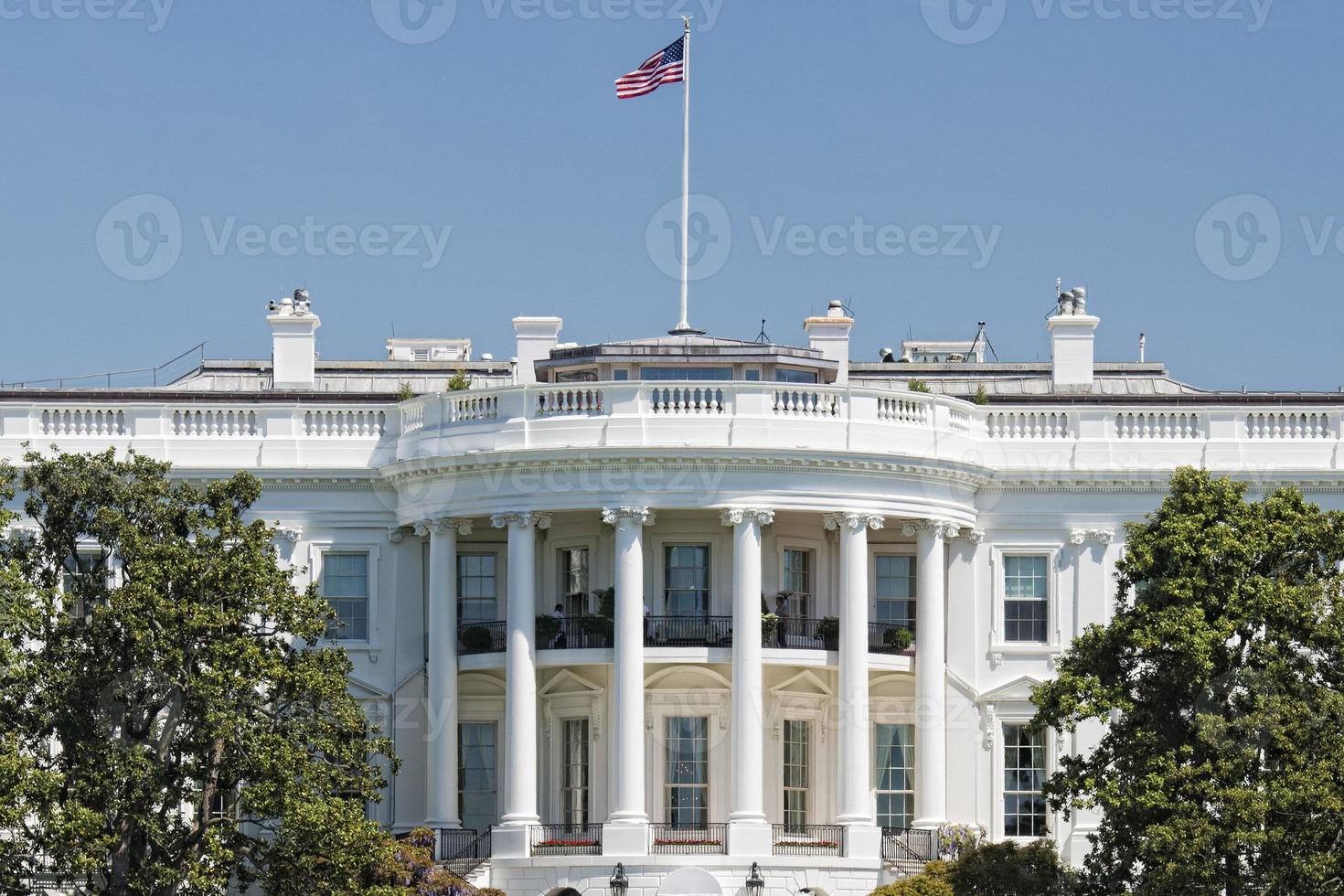 Washington White House on sunny day photo