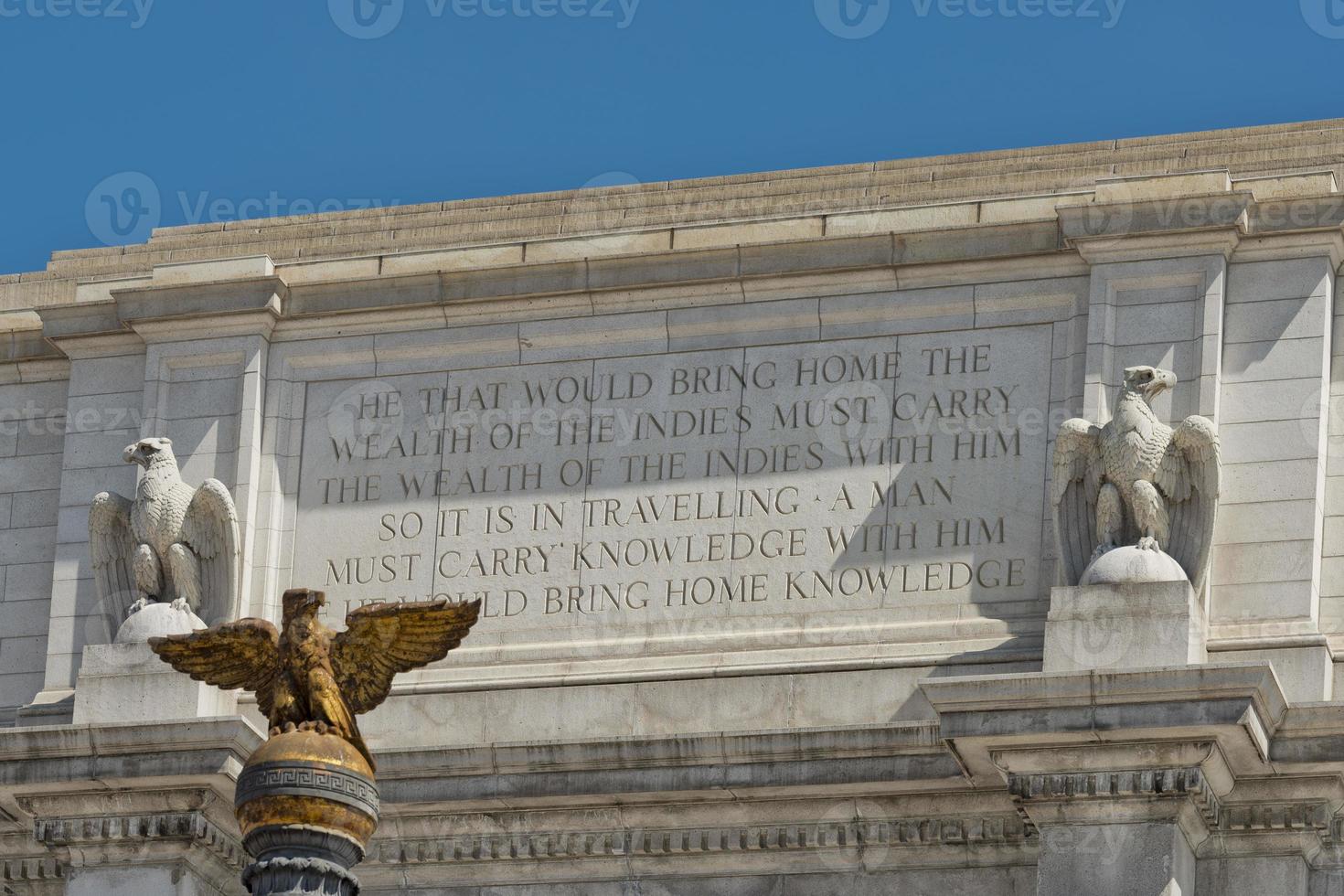 Washington Union Station detail view photo