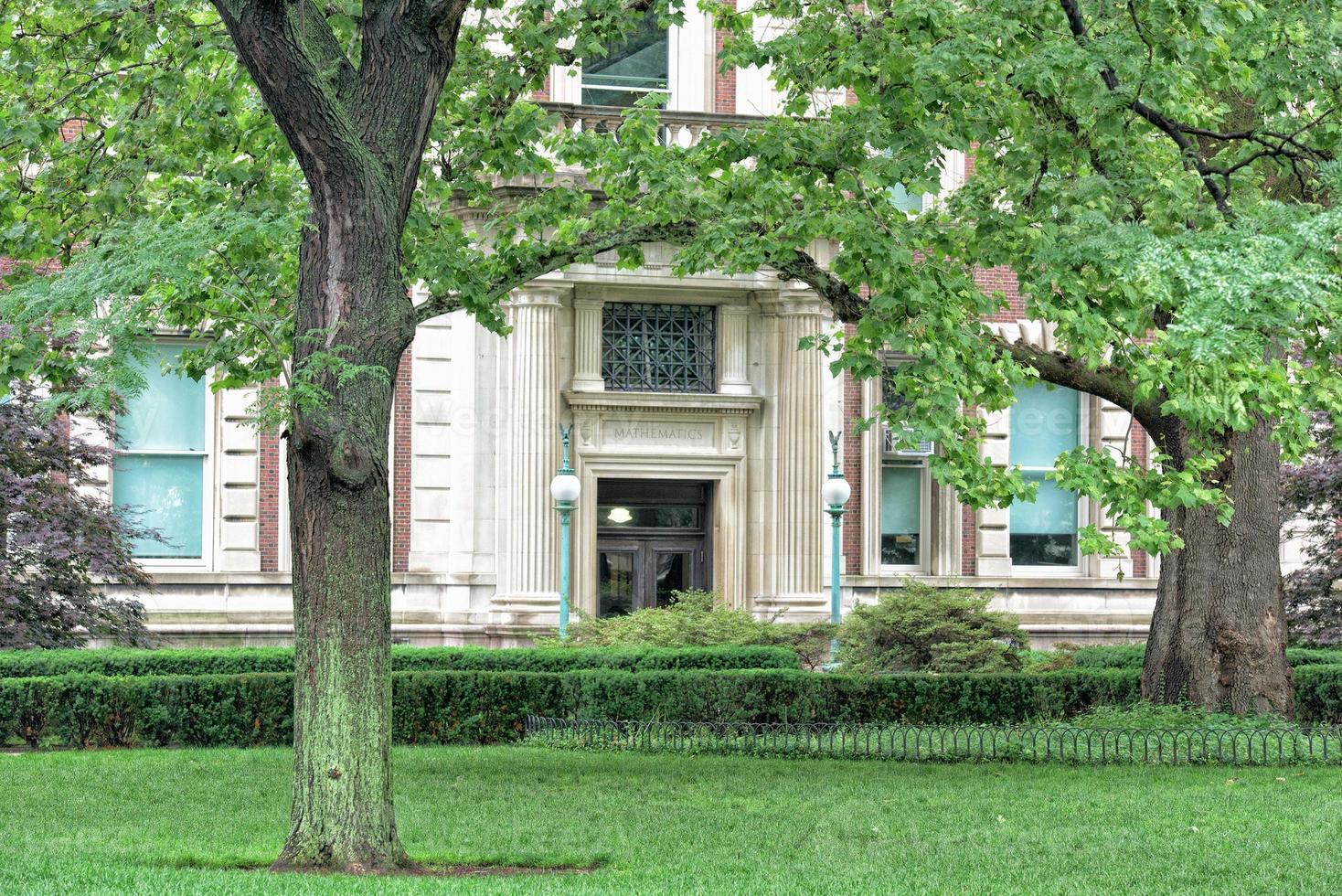 Columbia university mathematics building exterior photo