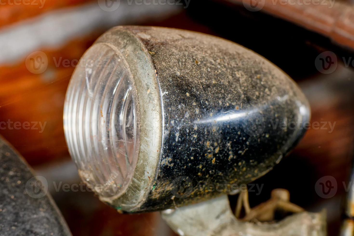 old bicycle light photo