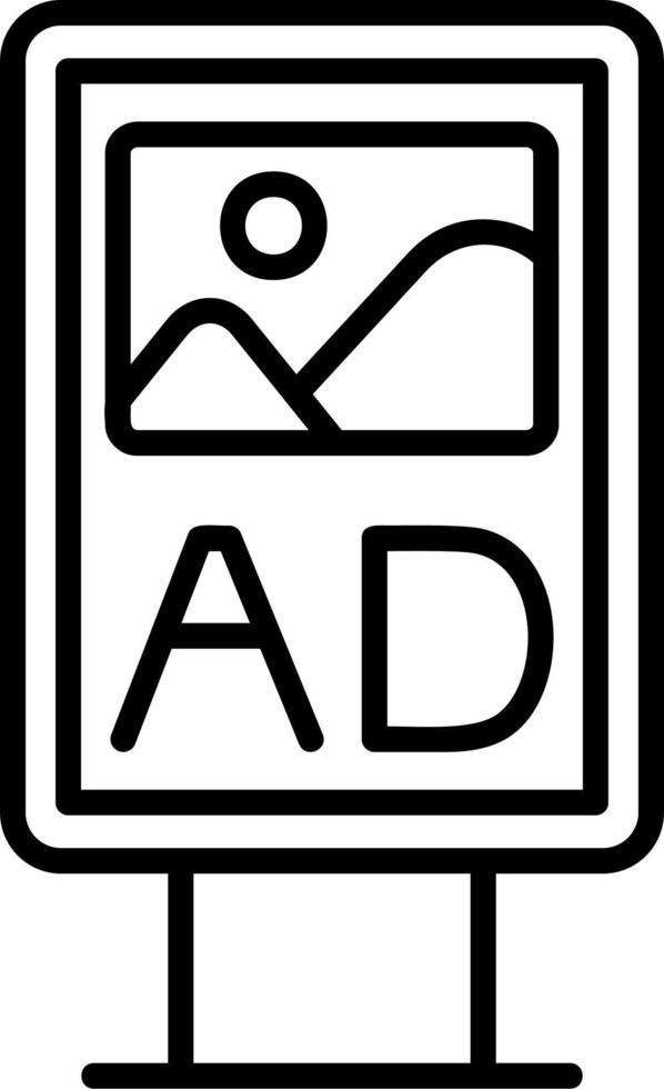 Poster Vector Icon