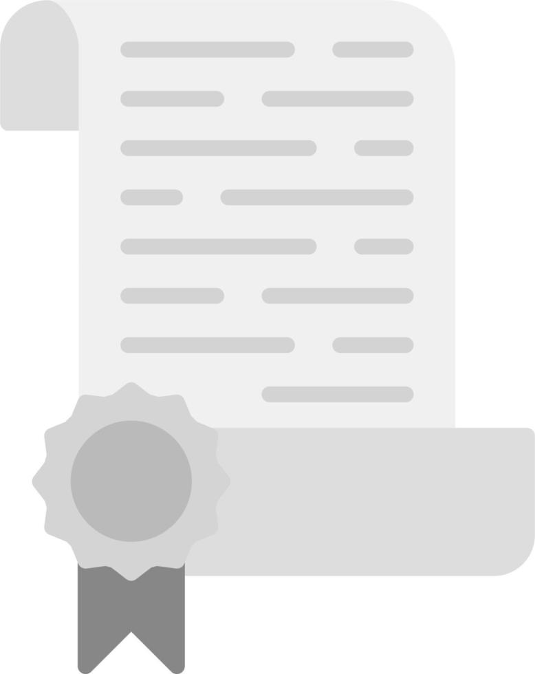 Certificate Vector Icon