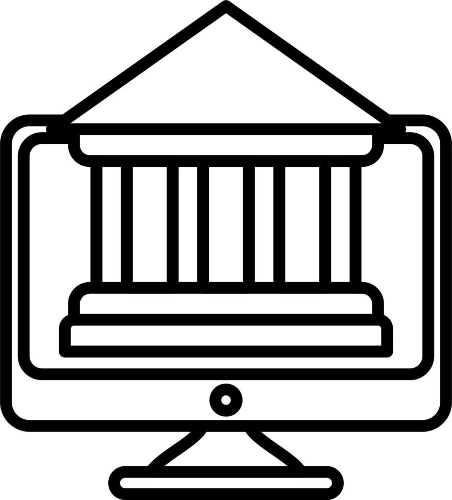 Online Banking Vector Icon