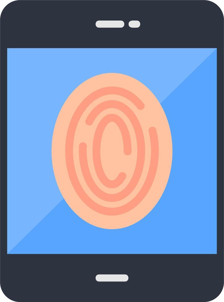 Fingerprint Vector Icon