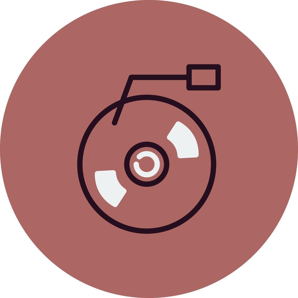 icono de vector de vinilo