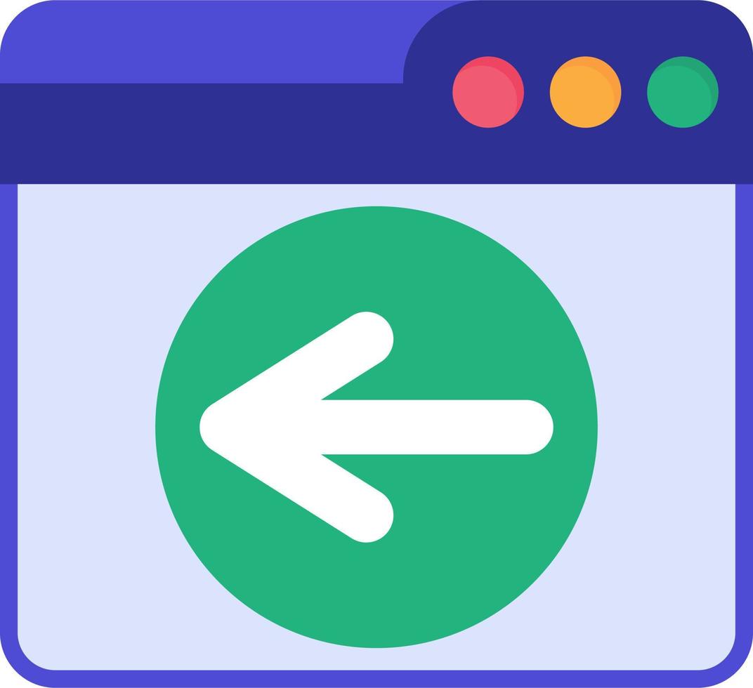 Web Return Vector Icon