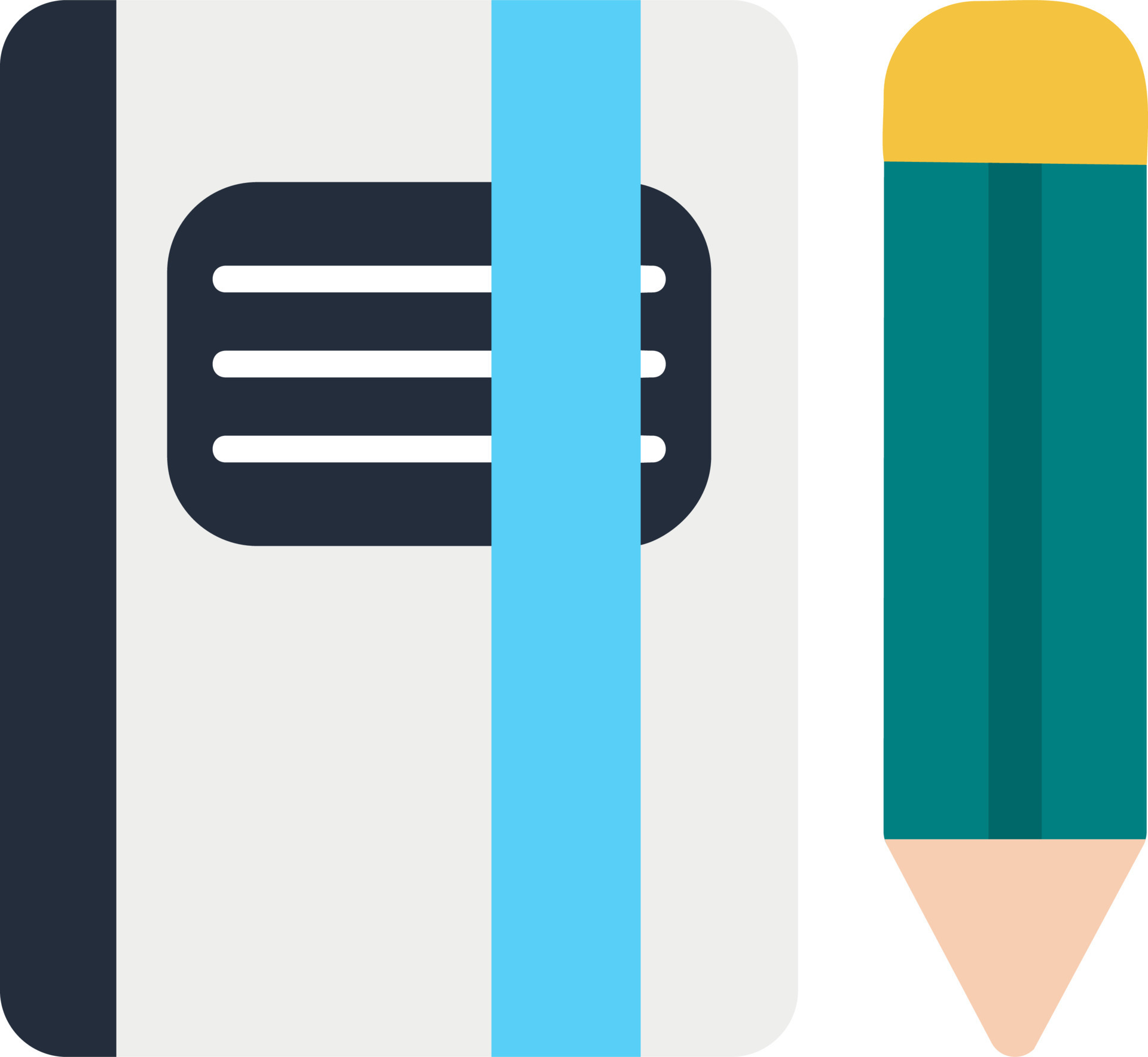 Sketchbook Vector Icon 20440963 Vector Art at Vecteezy