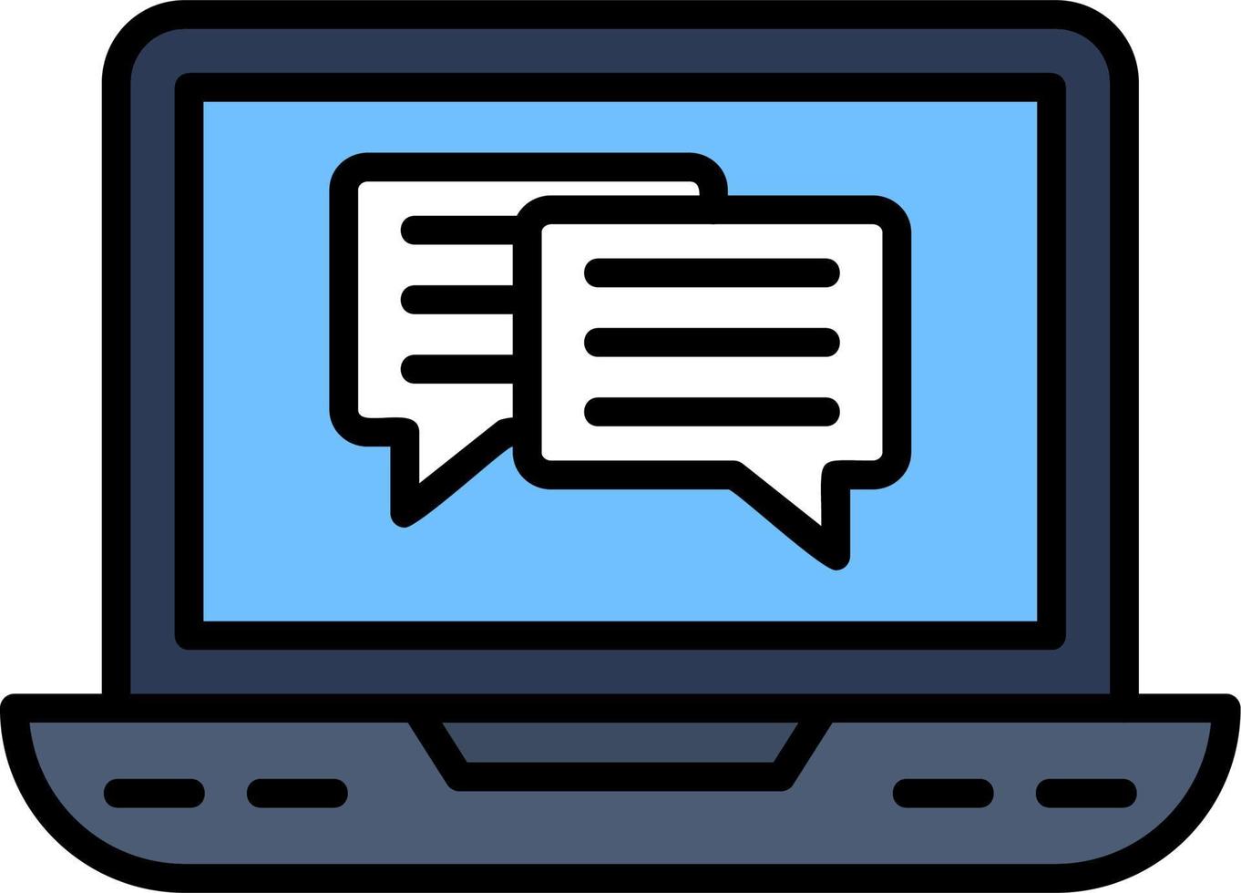 Conversation Vector Icon