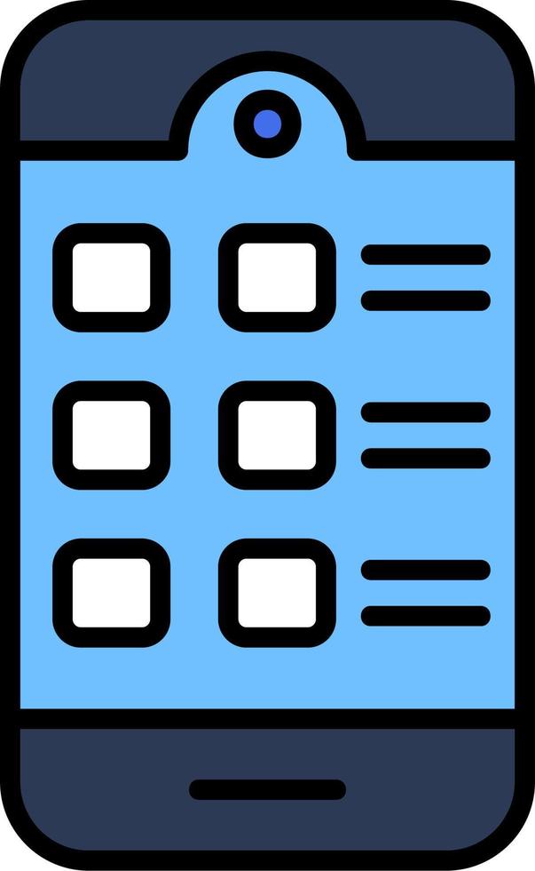 Mobile App Vector Icon