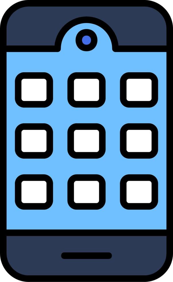 Mobile App Vector Icon